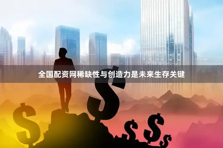 全国配资网稀缺性与创造力是未来生存关键